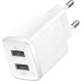 Зарядное устройство Baseus Compact Charger 2U White (CCXJ010202)