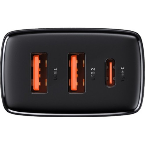 Зарядное устройство Baseus Compact Quick Charger 2U+C (CCXJ-E01)