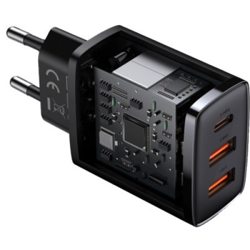 Зарядное устройство Baseus Compact Quick Charger 2U+C (CCXJ-E01)