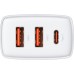 Зарядное устройство Baseus Compact Quick Charger 2U+C (CCXJ-E02)