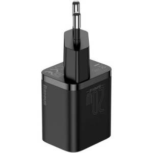 Зарядное устройство Baseus Super Si 1C 20W With Cable Type-C/iP Black (TZCCSUP-B01)