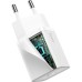 Зарядное устройство Baseus Super Si Quick Charger 1C 20W EU White (CCSUP-B02)