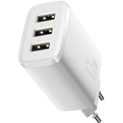 Зарядное устройство Baseus White (CCXJ020102)