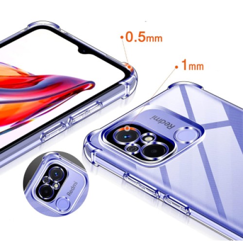 Чехол для мобильного телефона BeCover Anti-Shock Xiaomi Redmi 12C Clear (709176)