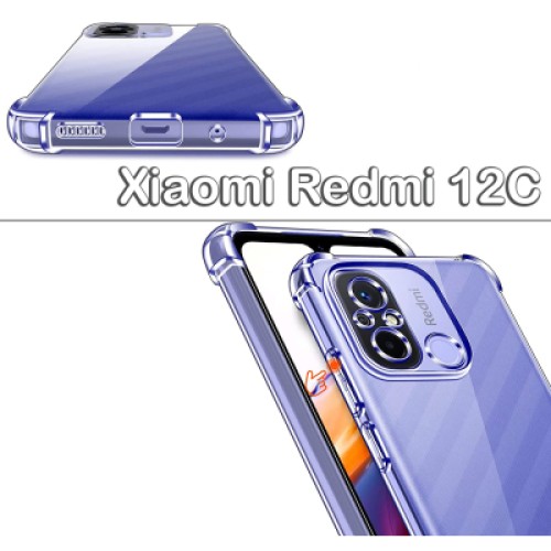 Чехол для мобильного телефона BeCover Anti-Shock Xiaomi Redmi 12C Clear (709176)