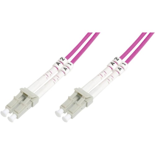 Оптический патчкорд Digitus LC/UPC-LC/UPC,50/125 OM4(Multimode),duplex,5m (DK-2533-05-4)