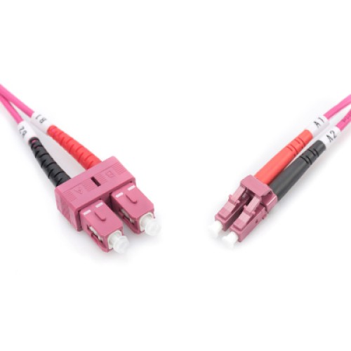 Оптический патчкорд Digitus LC/UPC-SC/UPC,50/125 OM4(Multimode),duplex,3m (DK-2532-03-4)