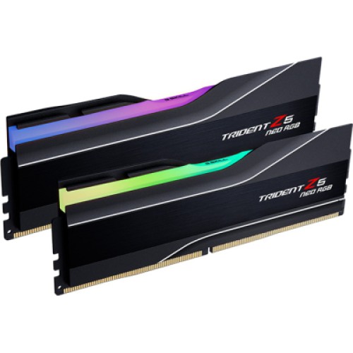 Модуль памяти для компьютера DDR5 64GB (2x32GB) 6000 MHz Trident Z5 NEO RGB G.Skill (F5-6000J3040G32GX2-TZ5NR)