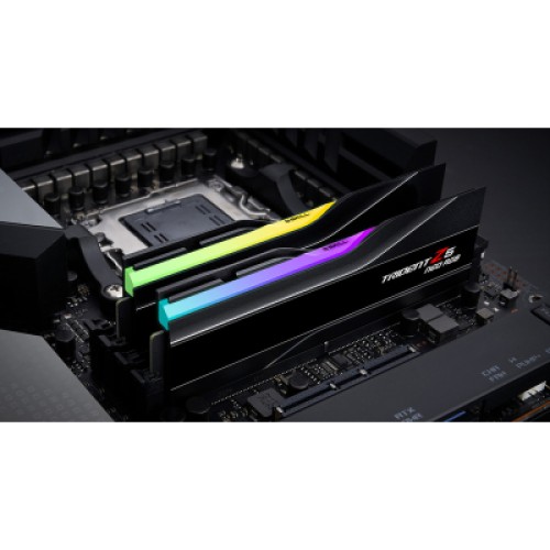 Модуль памяти для компьютера DDR5 64GB (2x32GB) 6000 MHz Trident Z5 NEO RGB G.Skill (F5-6000J3040G32GX2-TZ5NR)