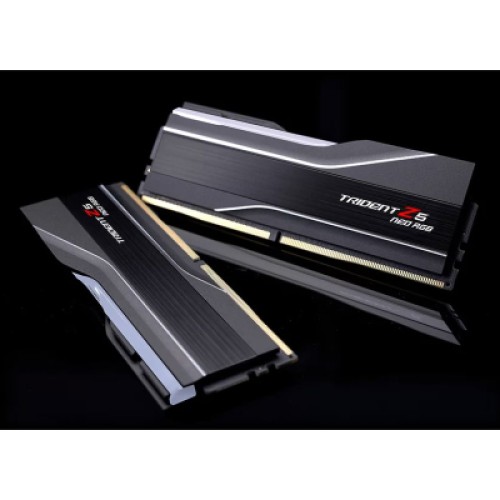 Модуль памяти для компьютера DDR5 64GB (2x32GB) 6000 MHz Trident Z5 NEO RGB G.Skill (F5-6000J3238G32GX2-TZ5NR)