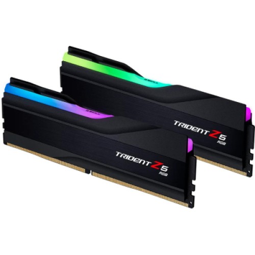 Модуль памяти для компьютера DDR5 64GB (2x32GB) 6000 MHz Trident Z5 RGB G.Skill (F5-6000J3040G32GX2-TZ5RK)