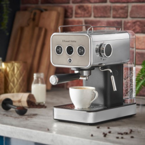 Рожковая кофеварка эспрессо Russell Hobbs 26452-56