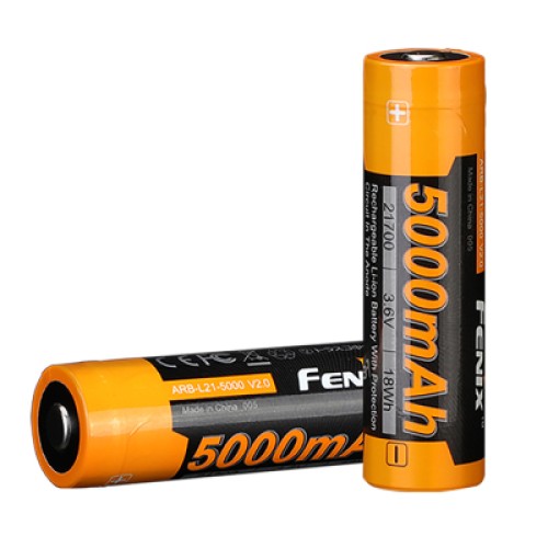 Аккумулятор Fenix 21700 V2.0 (ARB-L21-5000V20)