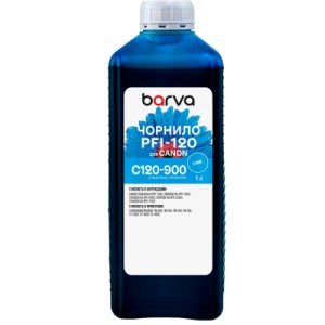 Чернила Barva Canon PFI-120/710 1л C pigmented (C120-900)