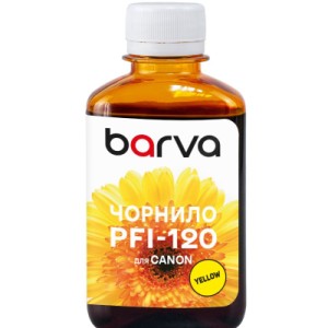 Чернила Barva Canon PFI-120/710 180 мл Y pigmented (C120-897)