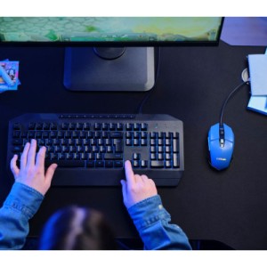 Мышка Trust GXT 109 Felox RGB Blue (25067)