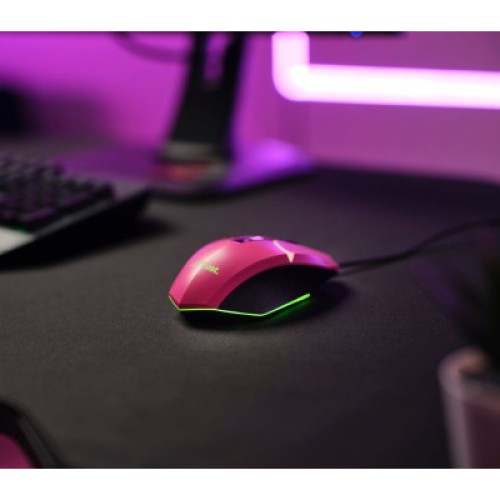 Мышка Trust GXT 109 Felox RGB Pink (25068)