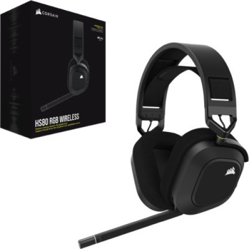 Наушники Corsair HS80 RGB Wireless Carbon (CA-9011235-EU)