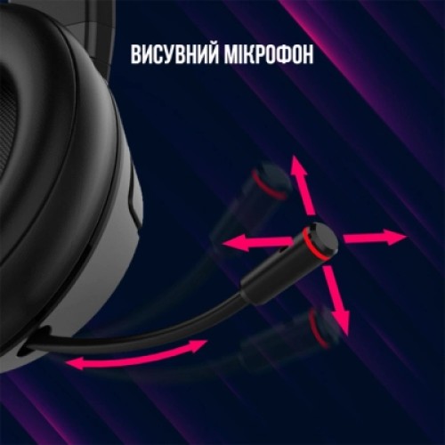 Наушники Lorgar Noah 701 Black (LRG-GHS701)