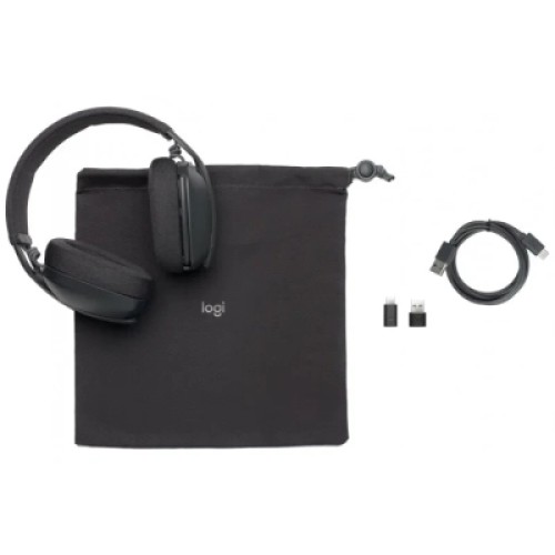 Наушники Logitech Zone Vibe for Business Wireless UC Graphite (981-001199)