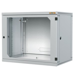 Шкаф настенный Conteg 18U 19" 600x500 removable side panels (RUN-18-60/50-I)
