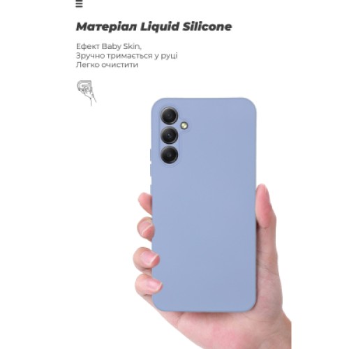 Чехол для мобильного телефона Armorstandart ICON Case Samsung A34 5G (A346) Camera cover Lavender (ARM66498)