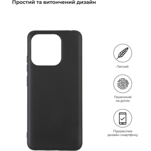 Чехол для мобильного телефона Armorstandart Matte Slim Fit Xiaomi Redmi 12С / 11A Black (ARM65963)
