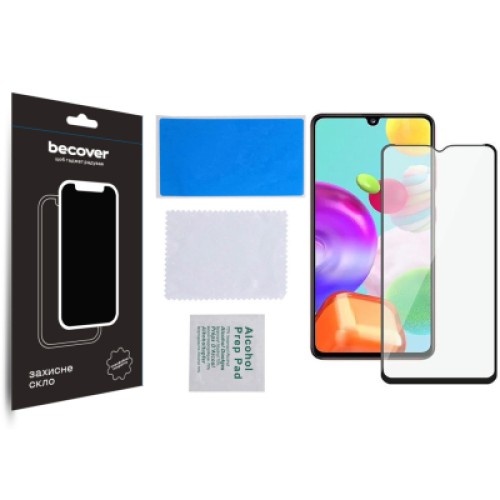 Стекло защитное BeCover Samsung Galaxy A24 4G SM-A245 Black (709083)