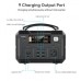 Зарядная станция Choetech BS004-EU-BK, 500W (BS004-EU-BK)