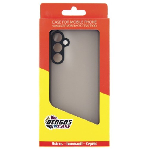 Чехол для мобильного телефона Dengos Matte Samsung Galaxy A34 5G (black) (DG-TPU-MATT-119)