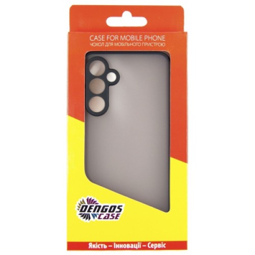 Чехол для мобильного телефона Dengos Matte Samsung Galaxy A54 5G (black) (DG-TPU-MATT-120)