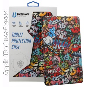 Чехол для планшета BeCover Smart Case Apple iPad 10.9" 2022/24/11" 2025 Graffiti (709198)