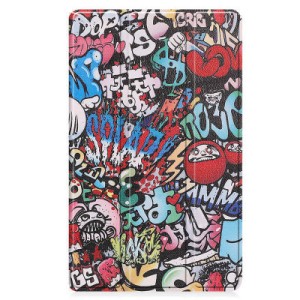 Чохол до планшета BeCover Smart Case Lenovo Tab M8(4rd Gen) TB-300FU 8" Graffiti (709218)