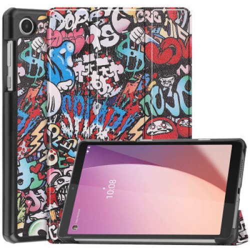 Чехол для планшета BeCover Smart Case Lenovo Tab M8(4rd Gen) TB-300FU 8" Graffiti (709218)
