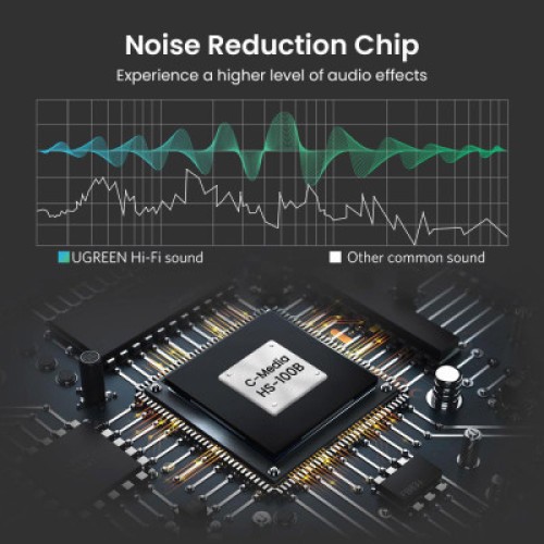 Звуковая плата Ugreen US205 black (30724) Звуковая плата Ugreen US205 black (30724)