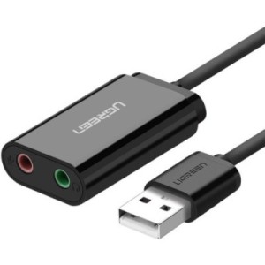 Звукова плата Ugreen US205 black (30724)