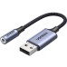 Звуковая плата Ugreen CM477 black (30757)