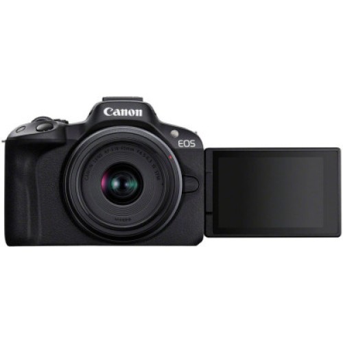 Цифровой фотоаппарат Canon EOS R50 + RF-S 18-45 IS STM Black (5811C033)