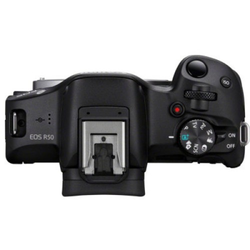 Цифровой фотоаппарат Canon EOS R50 + RF-S 18-45 IS STM Black (5811C033)