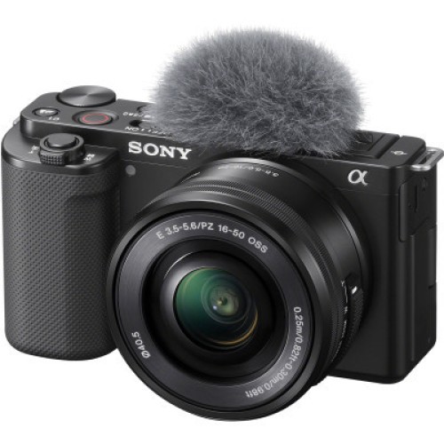 Цифровой фотоаппарат Sony Alpha ZV-E10 kit 16-50mm Black (ZVE10LB.CEC)
