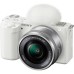 Цифровой фотоаппарат Sony Alpha ZV-E10 kit 16-50mm White (ZVE10LW.CEC)