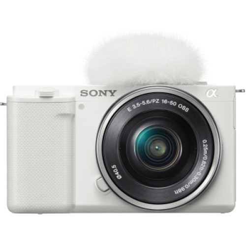 Цифровой фотоаппарат Sony Alpha ZV-E10 kit 16-50mm White (ZVE10LW.CEC)