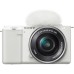 Цифровой фотоаппарат Sony Alpha ZV-E10 kit 16-50mm White (ZVE10LW.CEC)