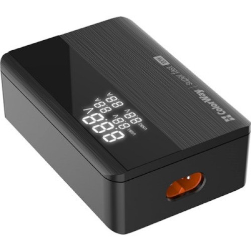 Зарядное устройство ColorWay Power Delivery GaN (2USB-A + 2USB TYPE-C) (100W) black (CW-CHS041PD-BK)