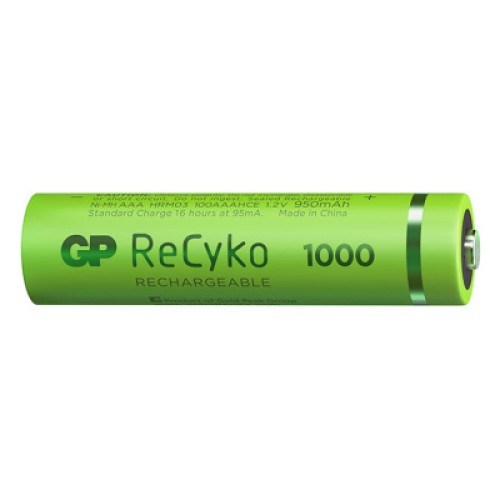 Аккумулятор Gp AAA 100AAAHCE-EB2 ReCyko R03 950mAh * 2 (100AAAHCE / 4891199186554)