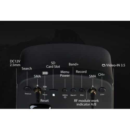 Окуляри FPV Foxeer DVR 5.8GHz 40CH X Band (MR1712G5)