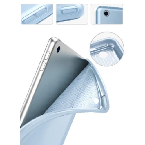Чехол для планшета BeCover Tri Fold Soft TPU Silicone Apple iPad 9.7 2017/2018 A1822/A1823/A1893/A1954 Light Blue (708512)