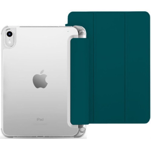 Чехол для планшета BeCover TPU Edge mount Apple Pencil Apple iPad 10.9" 2022/24/11" 2025 Dark Green (708482)