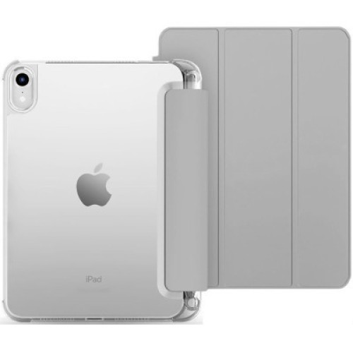 Чехол для планшета BeCover TPU Edge mount Apple Pencil Apple iPad 10.9" 2022/24/11" 2025 Gray (708484)
