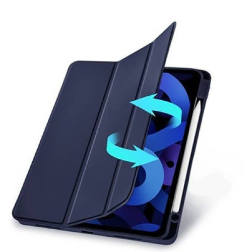 Чехол для планшета BeCover Tri Fold Soft TPU mount Apple Pencil Apple iPad 10.2 2019/2020/2021 Deep Blue (708456)